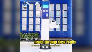 SH-V10 Jetonlu Sağlık Kontrol Kiosku