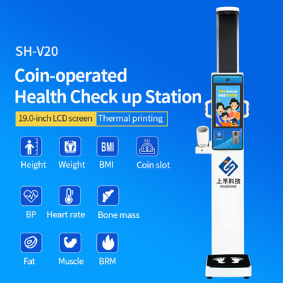 Physical Examination Scale Coin Smart Adult Medical Blood Pressure Height Weight and Fat Scale
