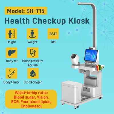 Medical Health Examination Kiosk Health Care Machine Medical Physical Check Self Service Interactive