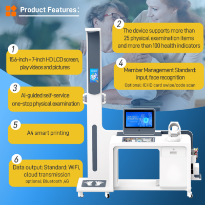 SH-T17 Self-service Health Screening Kiosk