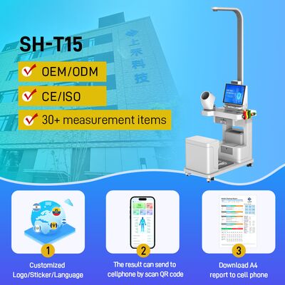 Hospital Clinic Health Check Kiosk Blood Sugar Testing Self Service Healthcare
