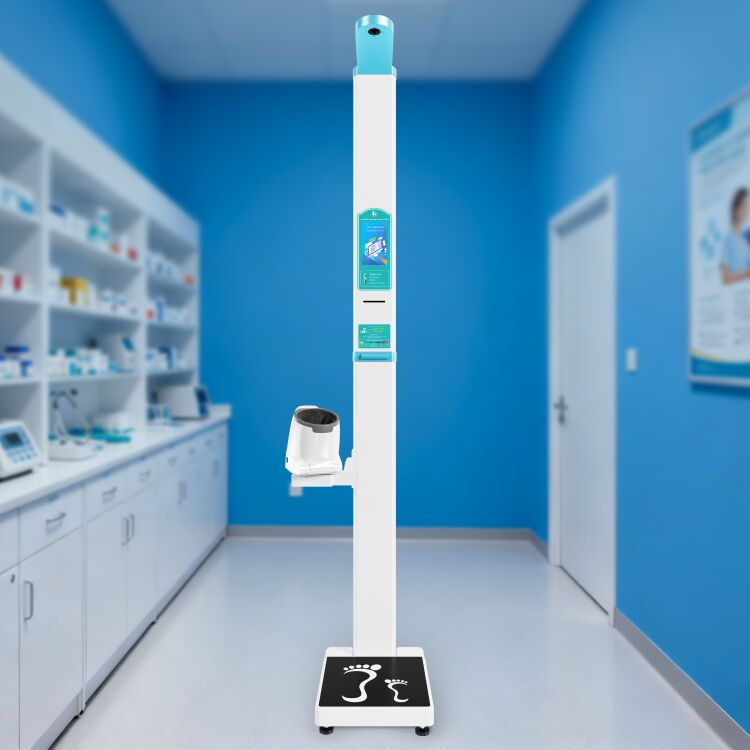 Ultrasonic Electronic Height and Weight Blood Pressure BMI Body Scale