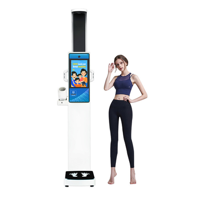 Eczane Kan basıncı Kiosk Kompozisyon Analizörü Tarama Makinesi Vücut Analizörü Yağ Ölçümü