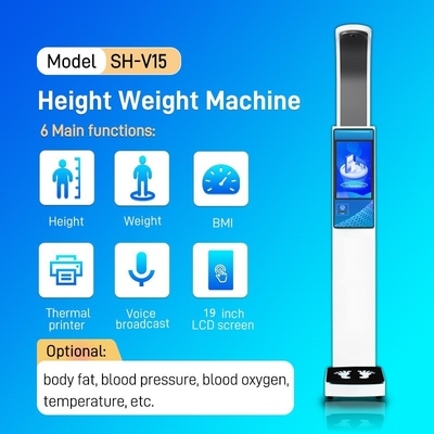 SH-V15 Dijital Boy ve Ağırlık BMI Makinesi