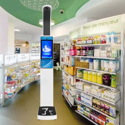 SH-V15 Matbaa ile Akıllı Ultrasonik BMI Yükseklik ve Ağırlık Ölçeci