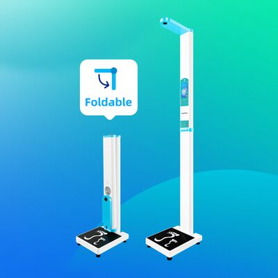 SH-300G Tıbbi Ağırlık ve Yükseklik Ölçeği Sağlık Merkezi Eczanesi için Ultrasonik Yükseklik ve Ağırlık Ölçüm Makinesi